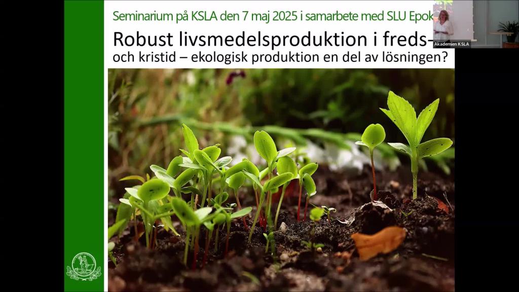 Robust livsmedelsproduktion 7 maj 2025