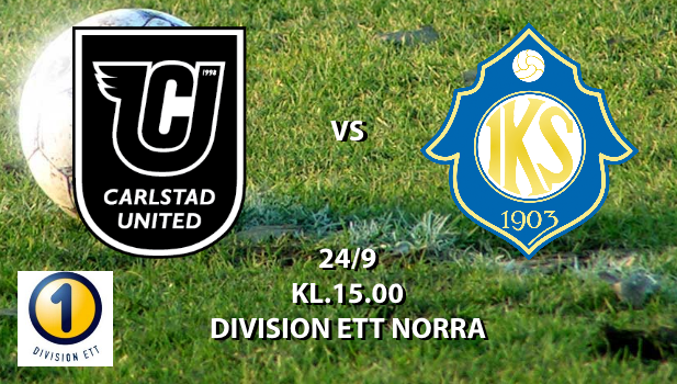 CARLSTAD UNITED BK - IK SLEIPNER 24 sep 15:00