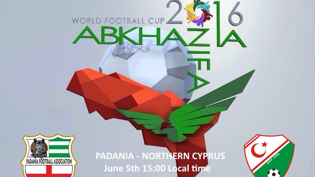 Padania - Northern Cyprus - 5 June 12:00 GMT
