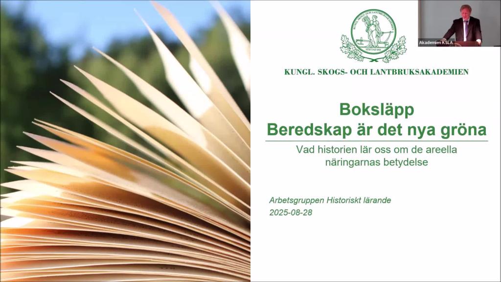 Beredskap är det nya gröna 28 aug 2025