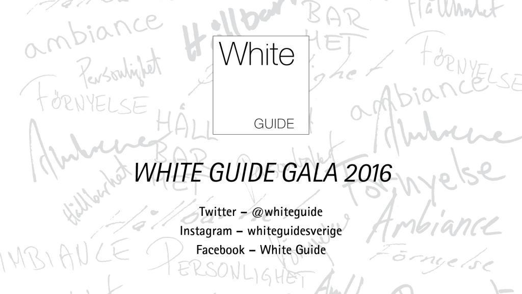 White Guide Gala 2016
