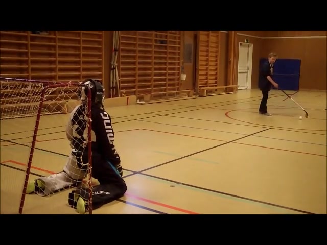 Innebandy skott