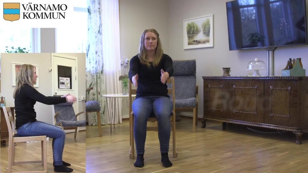 Sittgympa Övning 6 Sittande