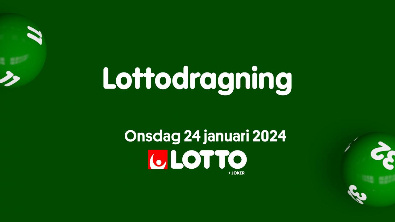 Lotto onsdag 24 januari