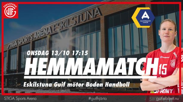 Eskilstuna Guif IF - Boden Handboll IF