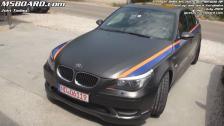 G-Power Hurricane RR BMW M5 800 HP: fueling up and onto Autobahn driven by Gustav