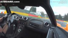Gumpert Apollo S vs Ferrari 458 Challenge racecar on Spa Francorchamps with Gran Turismo Events
