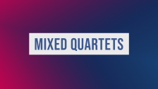 Mixed Quartet Finals 2019