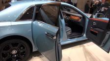 Rolls Royce Ghost Alpine Trial Centenary Collection in light blue metallic