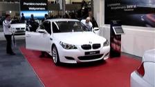 m5board.com presents a white BMW M5 E60 and white BMW M6 E63