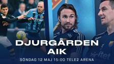 Derbyuppladdning inför Djurgården-AIK