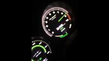 Autobahn Porsche 918 Spyder 350+ km/h / 218 mph speedometer video