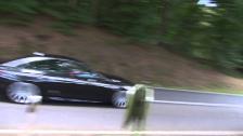 Hartge BMW M5 F10 taking a curve