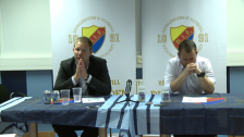 Presskonferensen efter DIF - IFK Göteborg 2012