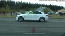 BMW 1M Coupe (JB4 ECU and Akrapovic exhaust) vs BMW M6 Coupe (stock)