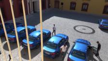3 x BMW M5 F10 starting (It is LOUD for stock), from my hotelroom (VLog #5)