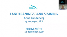 Landträningsbank - Webinarium med Anna Lundeberg (Leg. naprapat)