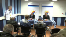 Frågestunden på presskonferensen efter DIF-ÅFF 2012