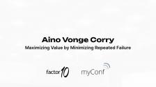 Aino Vonge Corry at myConf 2023