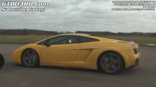 1080p: Lamborghini Gallardo SE vs Porsche 911 Turbo (997) 6-speed x 3 races