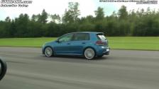 VW Golf R DSG vs Mini Cooper S Clubman Cobb + downpipes