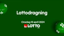 Lotto onsdag 10 april
