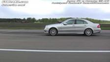HD: Jaguar XFR vs Mercedes E55 AMG Kompressor