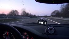 0-302 km/h GPS-verified Porsche 911 Turbo PDK on German Autobahn (997)