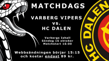 Varberg Vipers vs HC Dalen