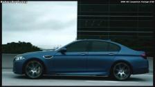 BMW M5 Competition Package Official Video from BMW (F10 BMW M5 V8 Twin Turbo)