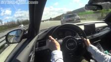 [60 fps] Try #3 MTM Audi S8 Talladega R at German Autobahn