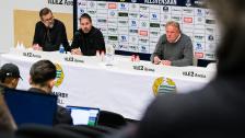 Presskonferensen efter 2-1 mot Helsingborg