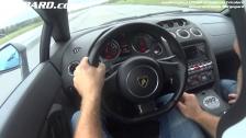 Point of view Lamborghini LP550-2 Tricolore drifting HARD and NEVER STOPS