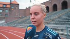 Fanny Lång efter matchen mot Vittsjö