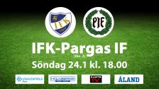IFK Mariehamn - Pargas IF, 24 Januari 2021