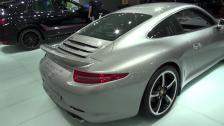 Porsche 991 (911) with Porsche Exclusive optional front and rear spoiler (without wideangle lens)
