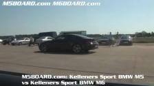 HD: Kelleners BMW M5 vs Kelleners Sport BMW M6 M5BOARD.com | M6BOARD.com