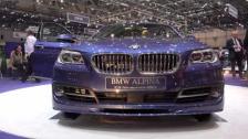 [4k] BMW Alpina B5 BiTurbo Edition 50, B6 BiTurbo Grand Coupé Allrad + D4 BiTurbo Geneva 2015