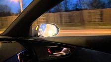 Blind spot warning / detection Audi RS7 in use (incl. daughters comments)