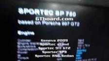 Geneva 09: Sportec stand: Sportec 911 GT2 997 , Sportec SP3, Sportec RS6 Sedan