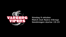 Varberg Vipers - Nybro Vikings IF