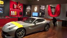 [4k] Tailor Made Ferrari F12Berlinetta with Historic Livery at Geneva 2015