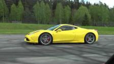 [4k] Ferrari 458 Speciale vs 458 italia (presscar?) race 2 UNCUT