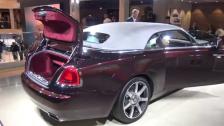 [4k] Rolls Royce Dawn top UP at Frankfurt 2015