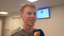 Intervjuer efter segern mot Örebro