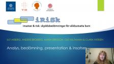 iRiSk - Analys, bedömning, presentation, insatser