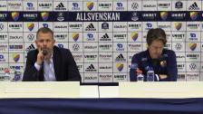 Presskonferensen efter Djurgården - IFK Göteborg