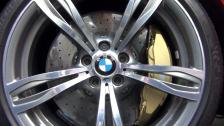 BMW M6 F12 Ceramic brakes in detail at Geneva 2012