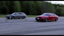 [4k] Stock Audi RS7 vs tuned Audi RS6 Avant (ECU)