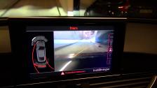 Audi RS7 front facing camera in use